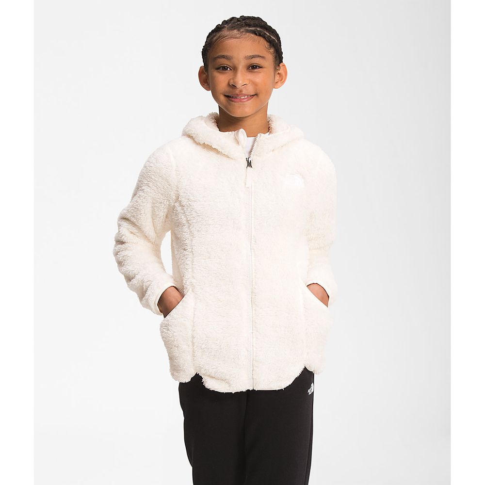 The North Face Full Zip Jacket Girls Australia - The North Face Suave Oso White (SXO-495306)